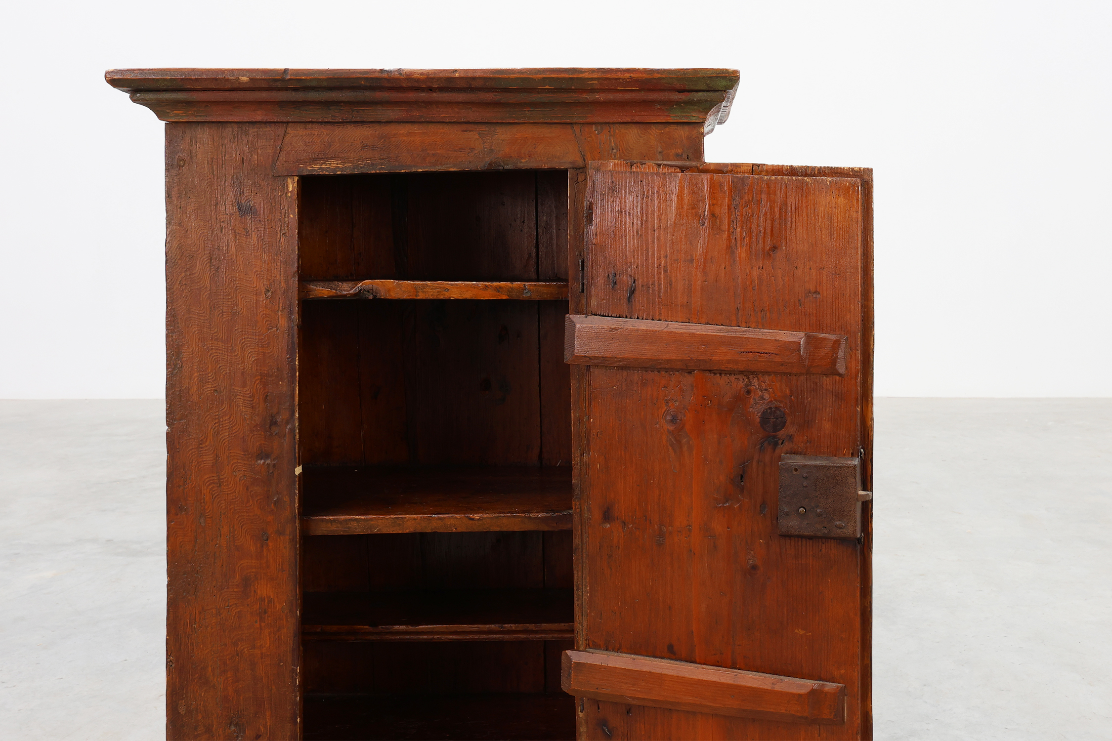 Small Antique Oak Cabinet, France, 18th Centurythumbnail